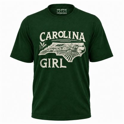 Carolina Girl North Carolina Farm Country Western Shirt