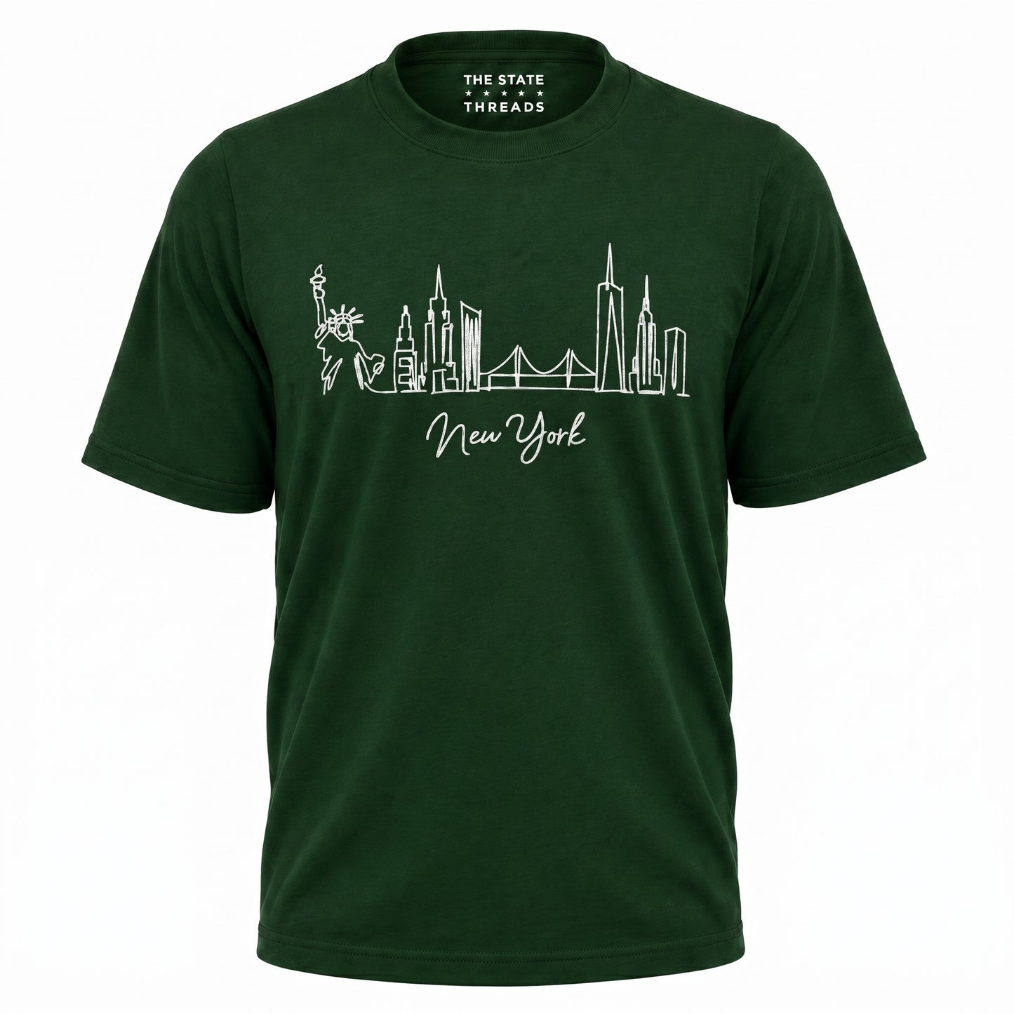 New York City Skyline Minimalist Travel Shirt