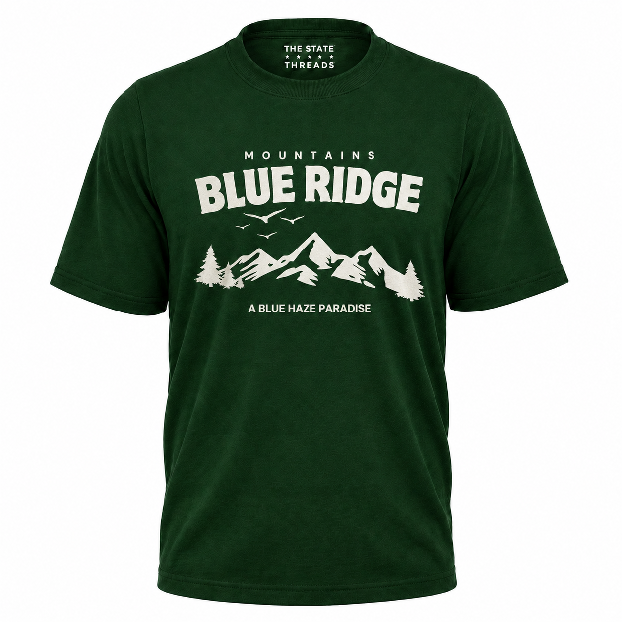 Blue Ridge Georgia Mountains Blue Haze Paradise Shirt