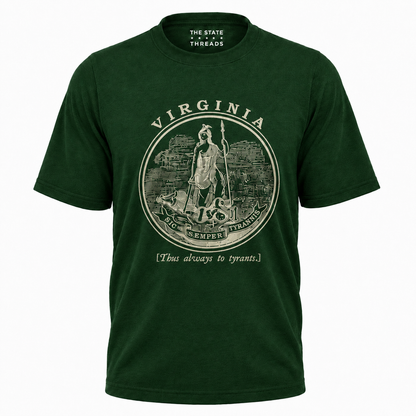 Virginia State Seal Vintage Emblem Shirt