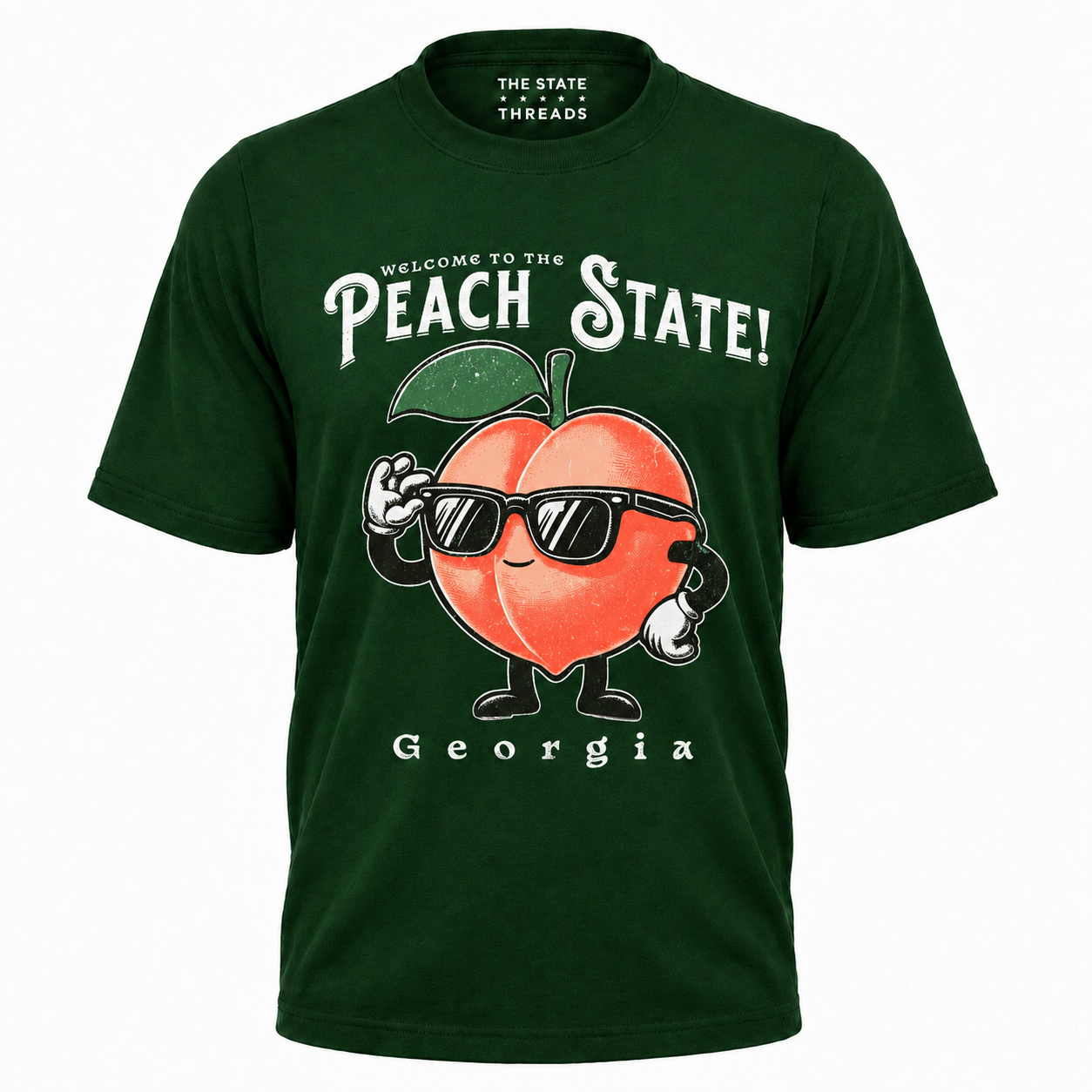 Welcome to Georgia Peach State Fun Shirt
