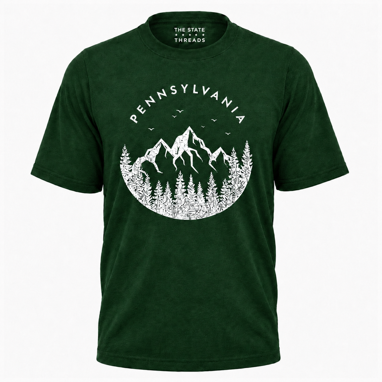 Pennsylvania Mountain Forest Silhouette Shirt
