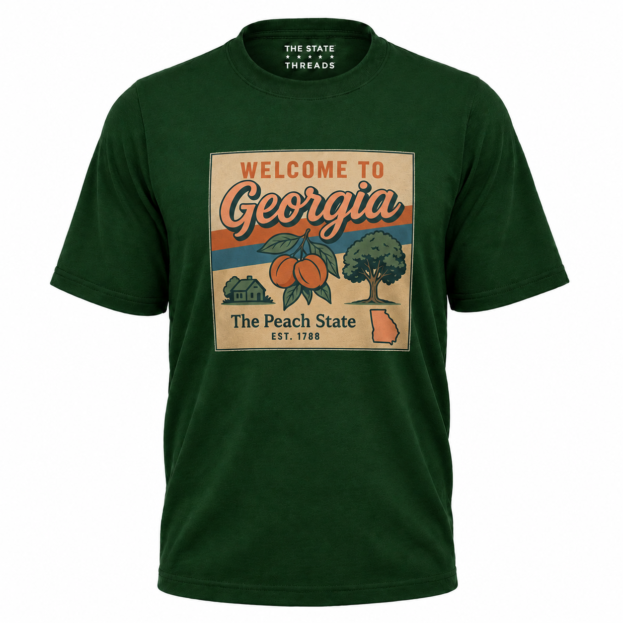 Georgia Peach State Welcome Vintage Shirt