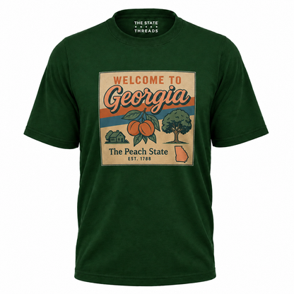 Georgia Peach State Welcome Vintage Shirt