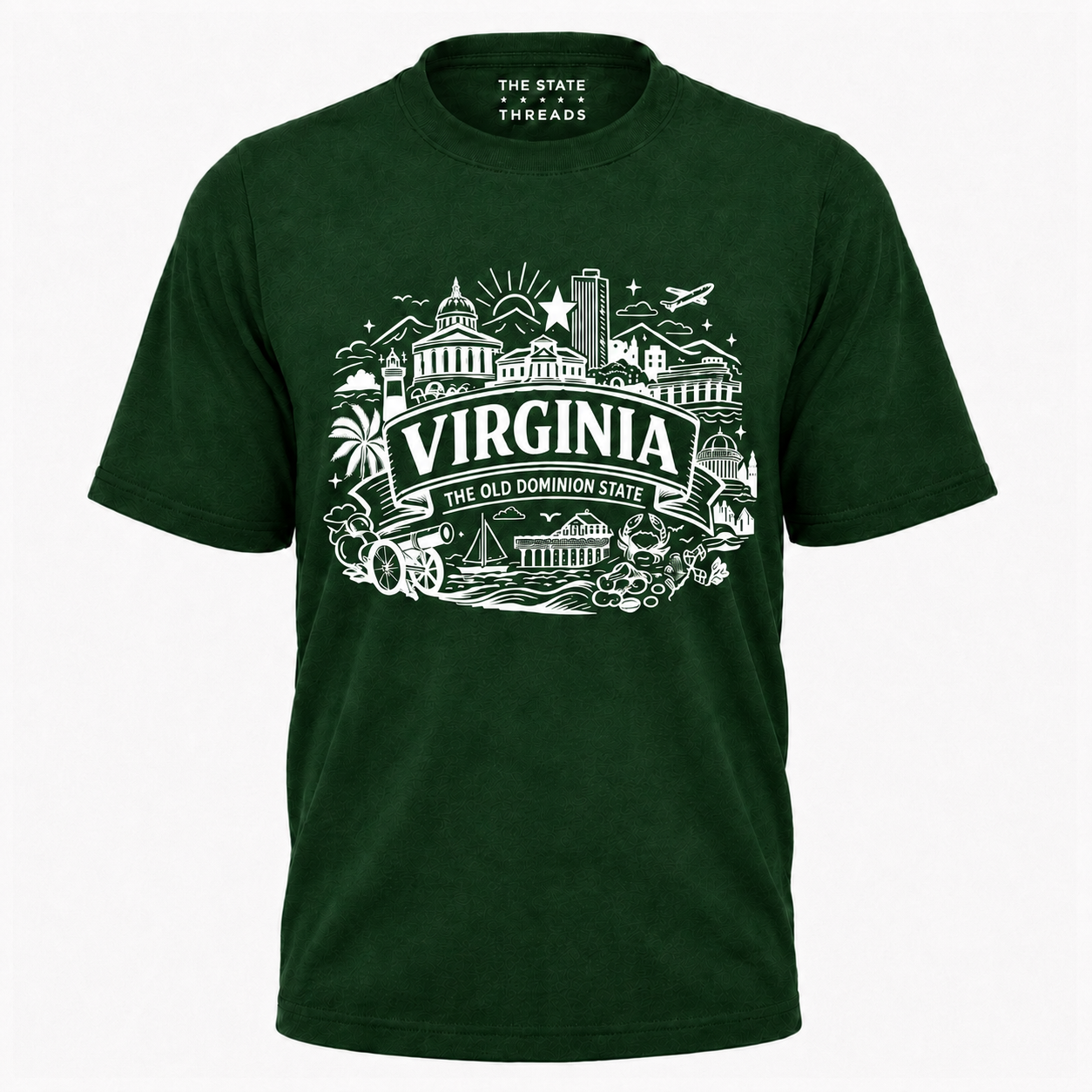 Virginia Old Dominion State Landmark Shirt