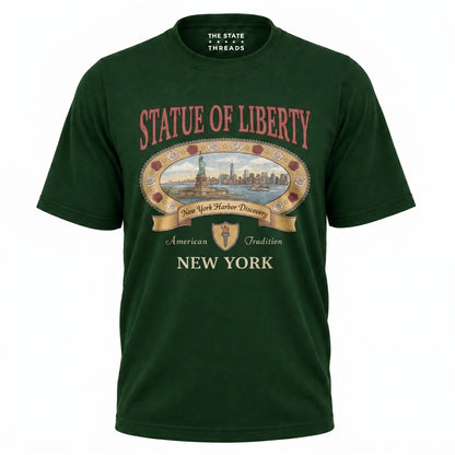 New York Statue of Liberty Vintage 90s Shirt