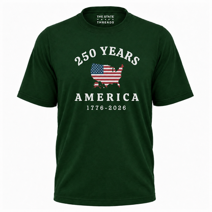America 250 Years Anniversary Minimalist Shirt