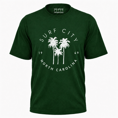 Surf City North Carolina Beach Palm Trees Shirt