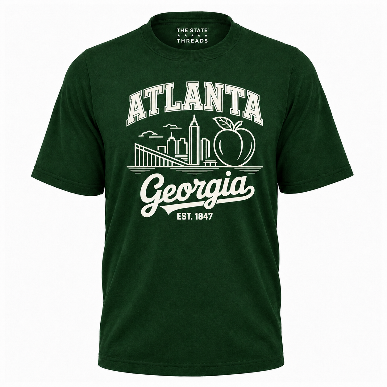 Atlanta Georgia Skyline Peach State Souvenir Shirt