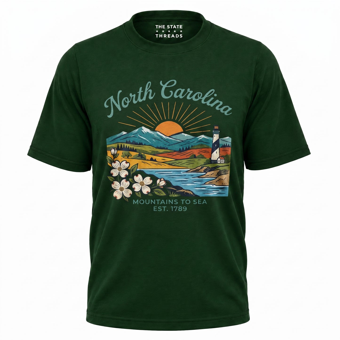 North Carolina Mountains to Sea Shirt