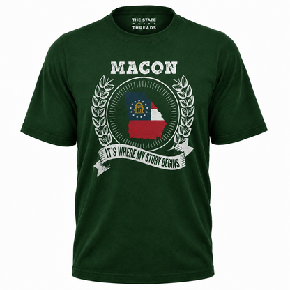 Macon Georgia It's Where My Story Begins Shirt