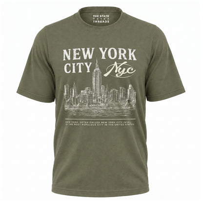 New York City Skyline Vintage Shirt