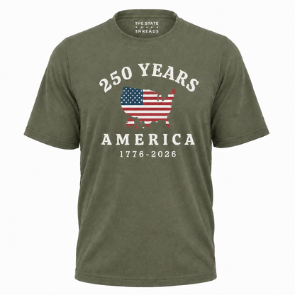 America 250 Years Anniversary Minimalist Shirt