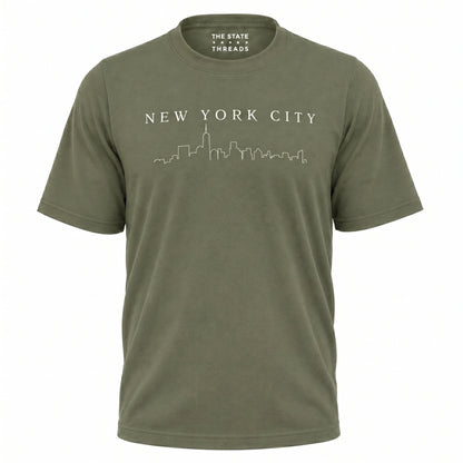 New York City Minimalist Skyline Shirt