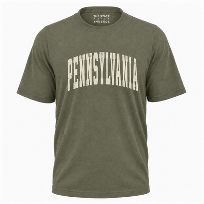 Pennsylvania Distressed Vintage Bold Shirt