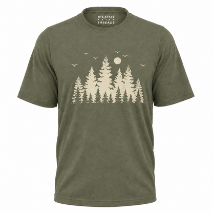 Florida Pine Forest Sun Shirt