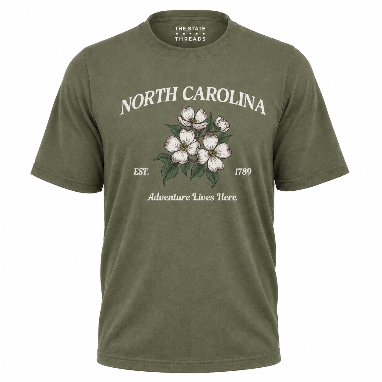 North Carolina Dogwood Flower Shirt