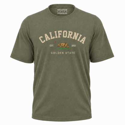 California Golden State Bear Est 1850 Shirt