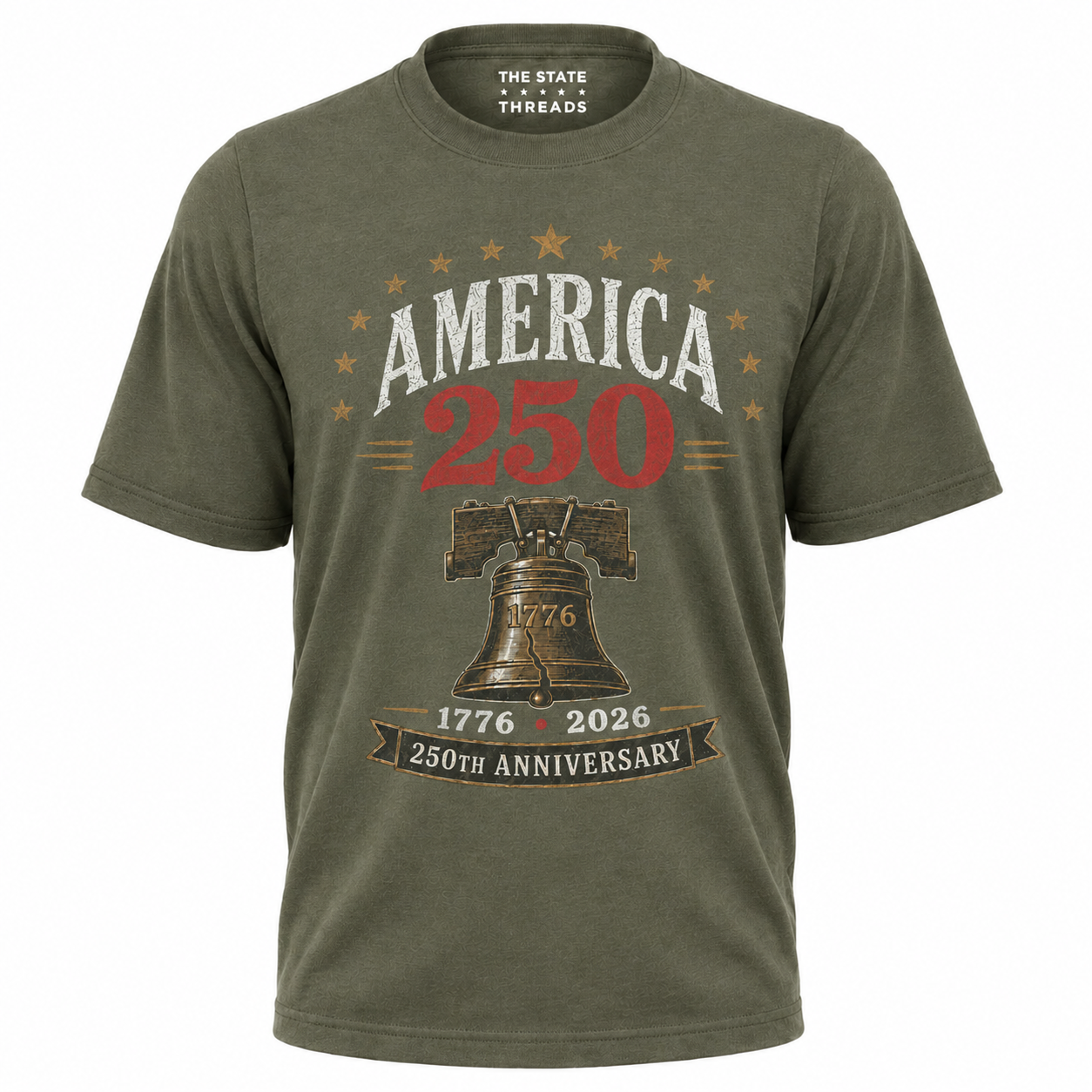 America 250th Anniversary Liberty Bell Patriotic Shirt