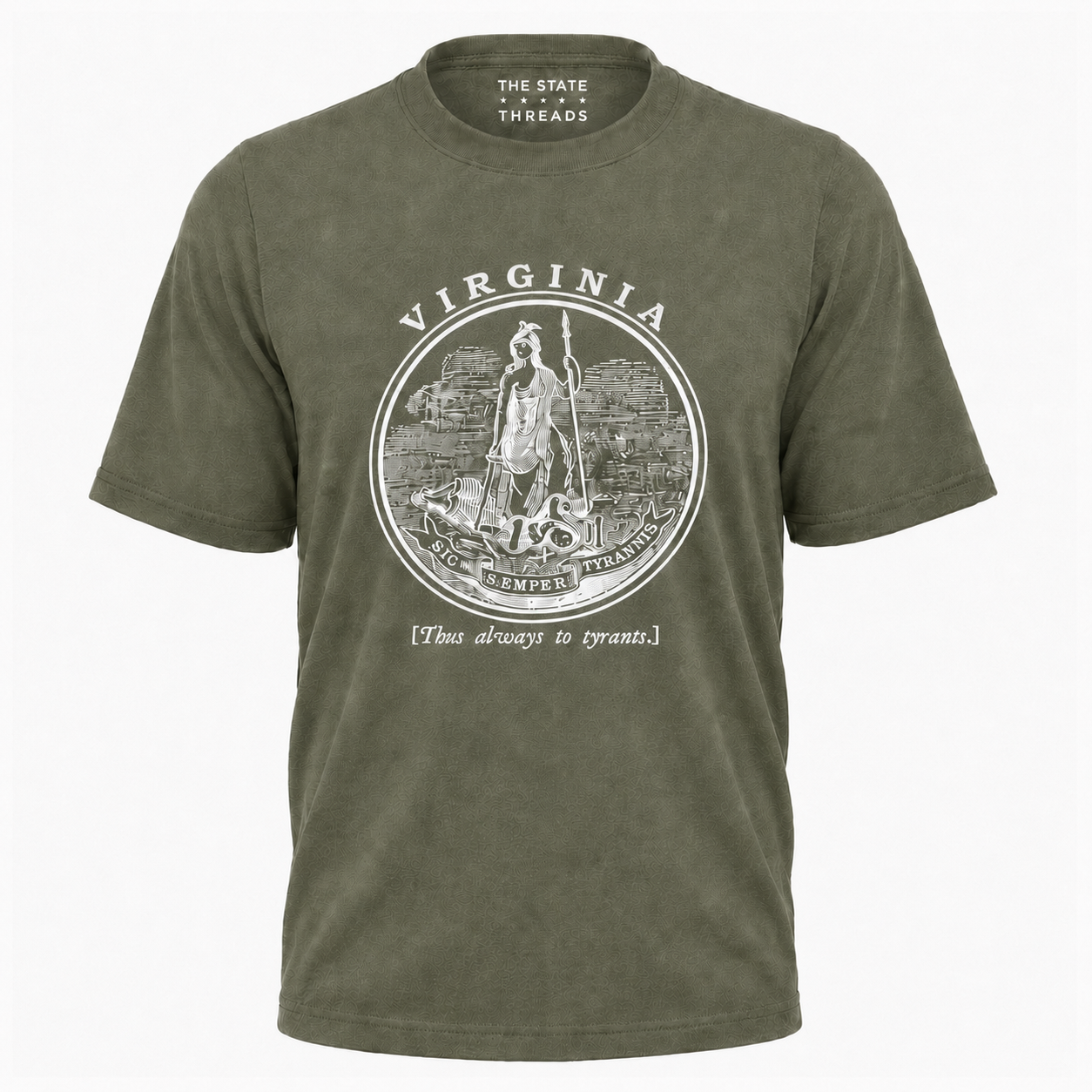 Virginia State Seal Vintage Emblem Shirt