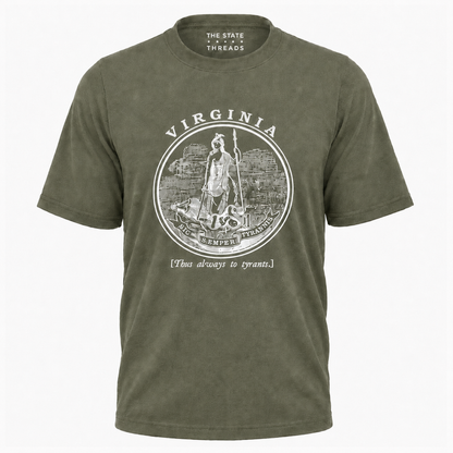 Virginia State Seal Vintage Emblem Shirt