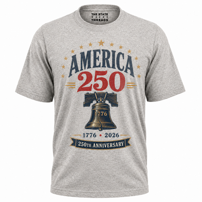 America 250th Anniversary Liberty Bell Patriotic Shirt