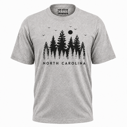 North Carolina Pine Forest Moonlight Shirt