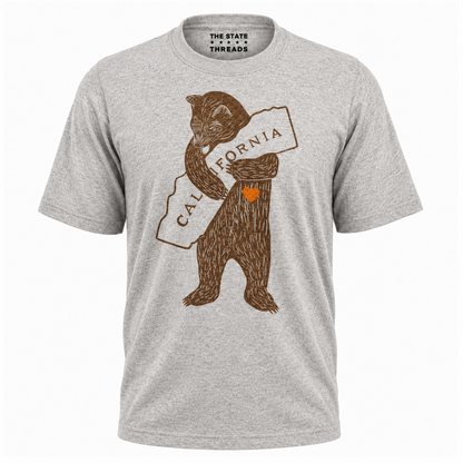 California Bear Hug Heart Shirt