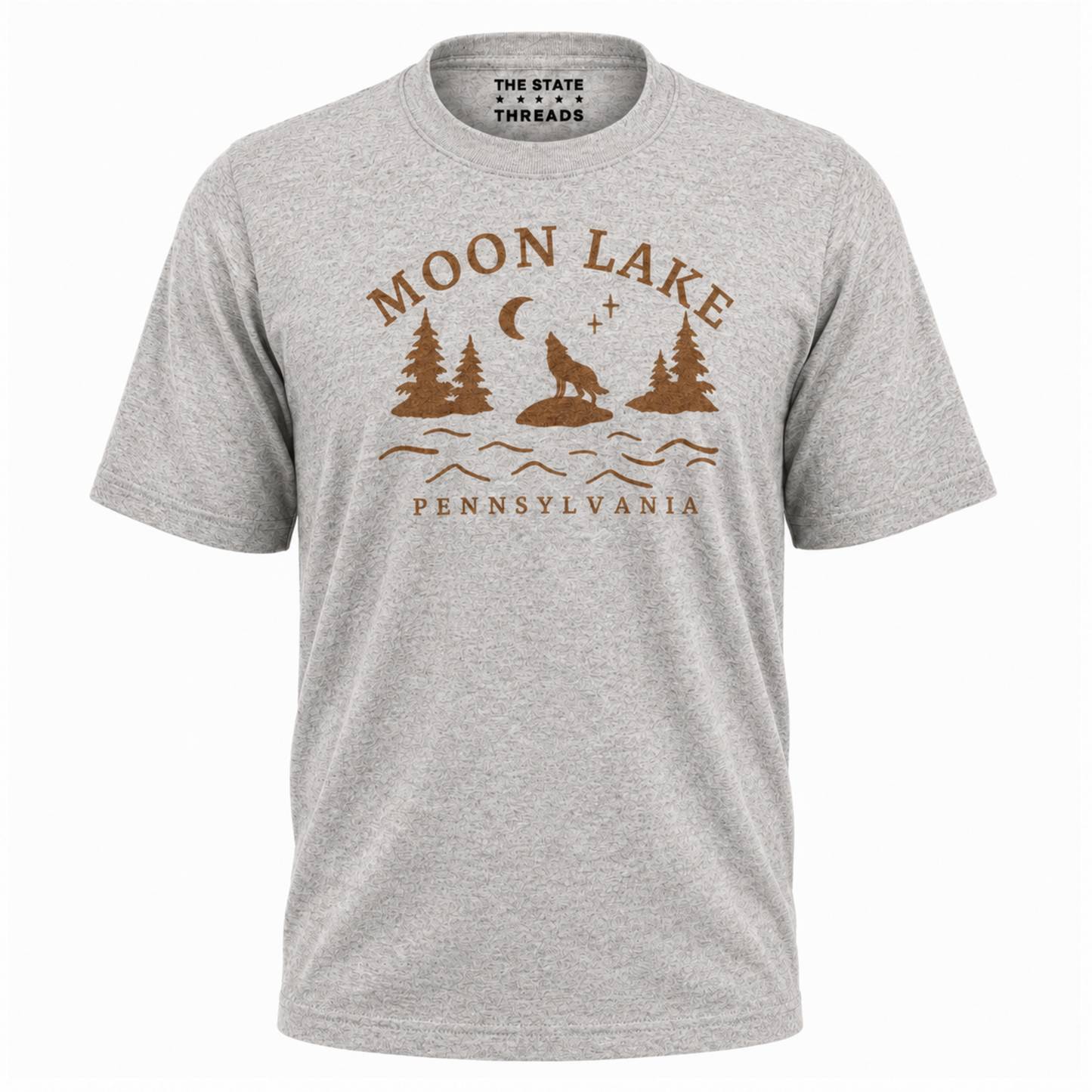 Pennsylvania Moon Lake Wolf Shirt