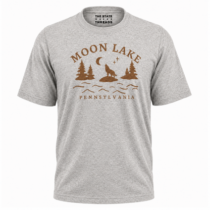 Pennsylvania Moon Lake Wolf Shirt