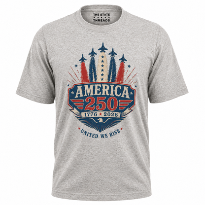 America 250 United We Rise 1776 2026 Shirt