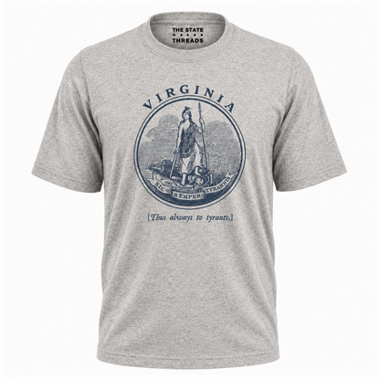 Virginia State Seal Vintage Emblem Shirt