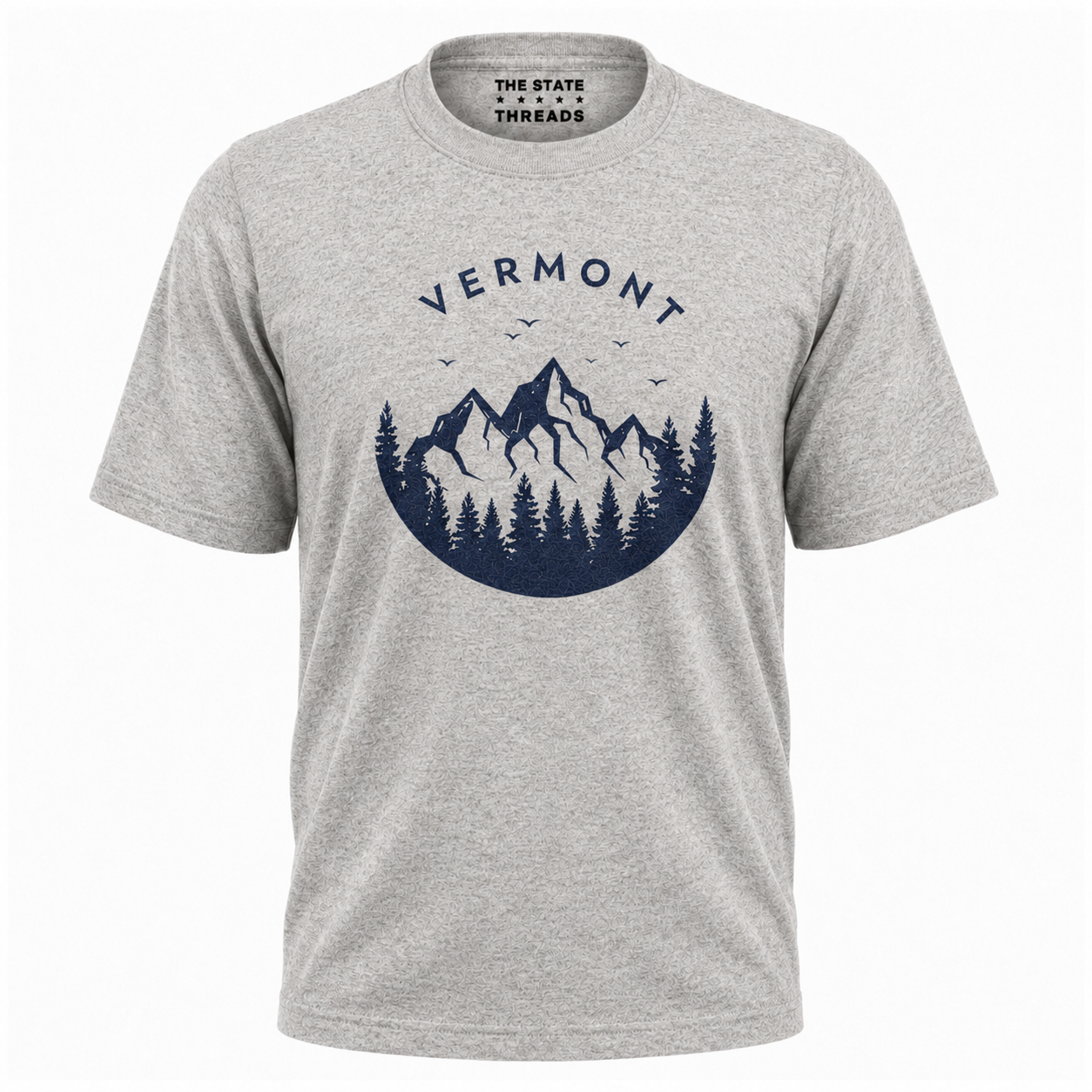 Vermont Mountain Forest Badge Shirt