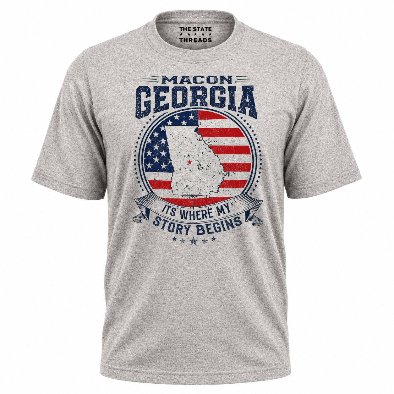 Product Name: Macon Georgia Story Begins Vintage Shirt