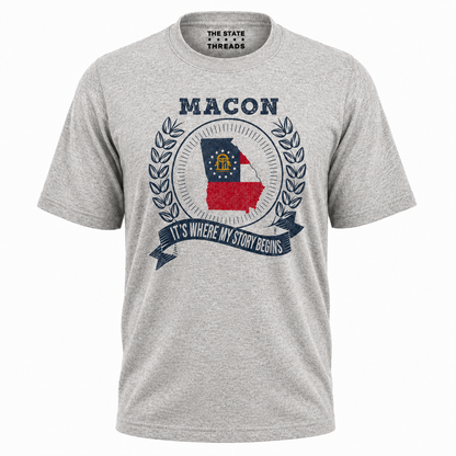 Macon Georgia It's Where My Story Begins Shirt