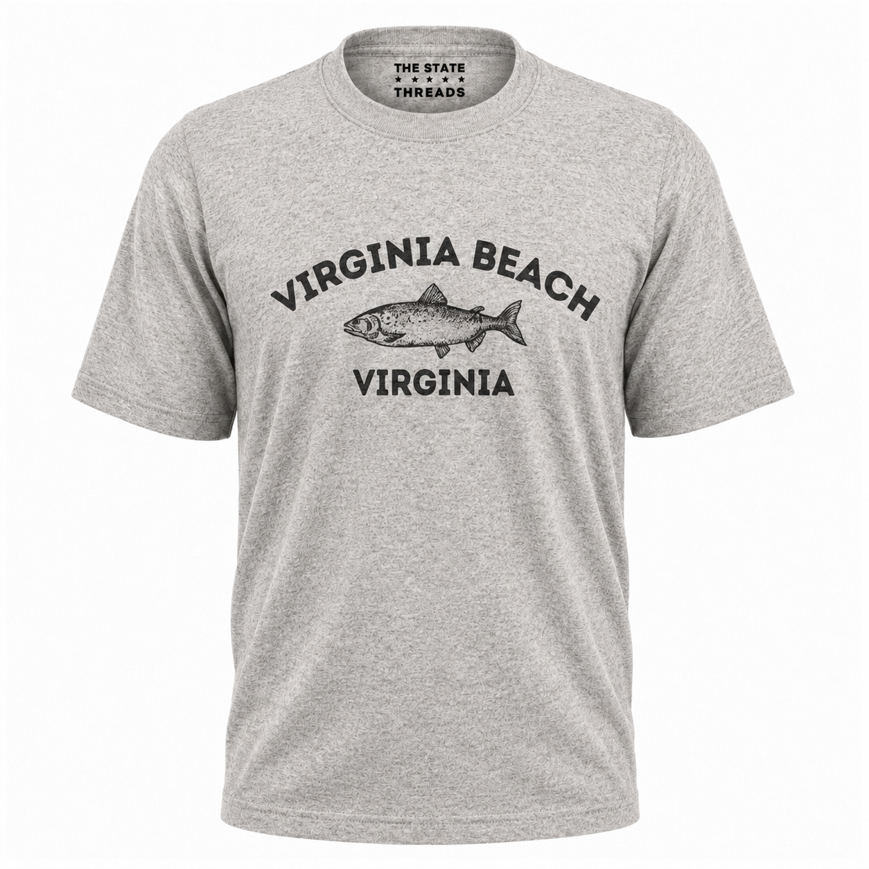 Virginia Beach Fish Illustration Shirt