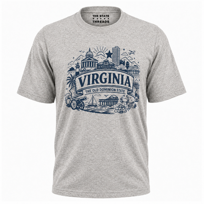 Virginia Old Dominion State Landmark Shirt