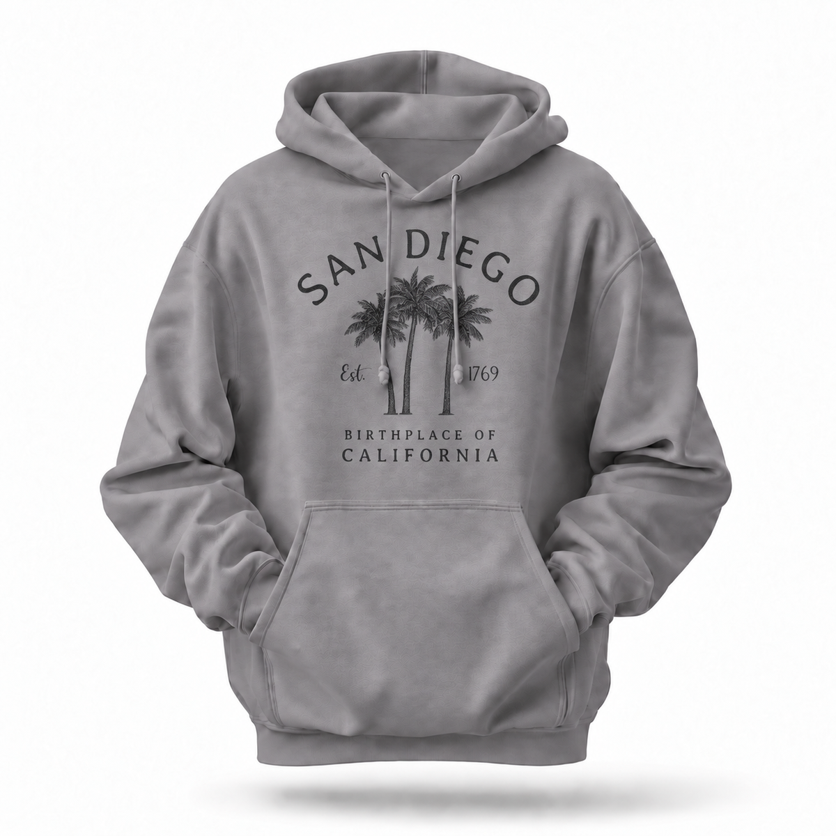 San Diego California Palm Trees Est 1769 Hoodie