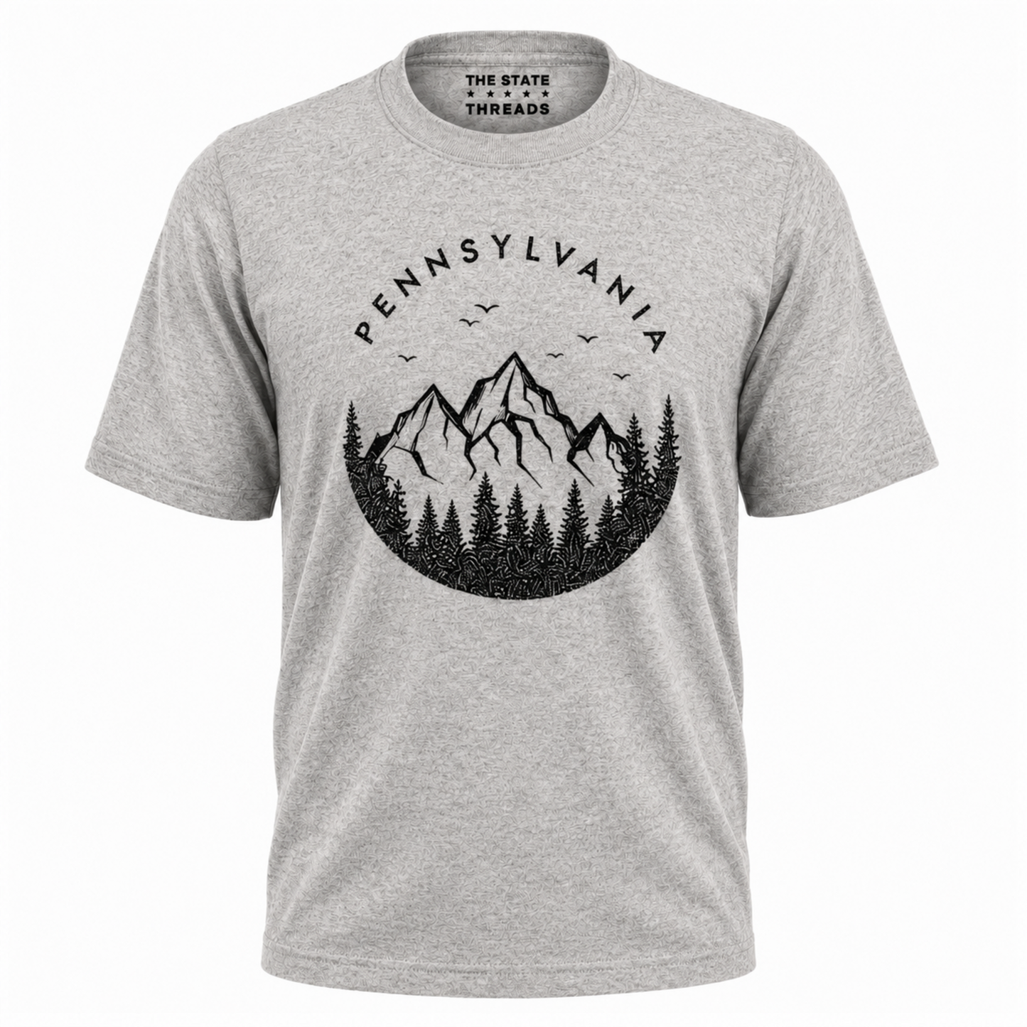 Pennsylvania Mountain Forest Silhouette Shirt