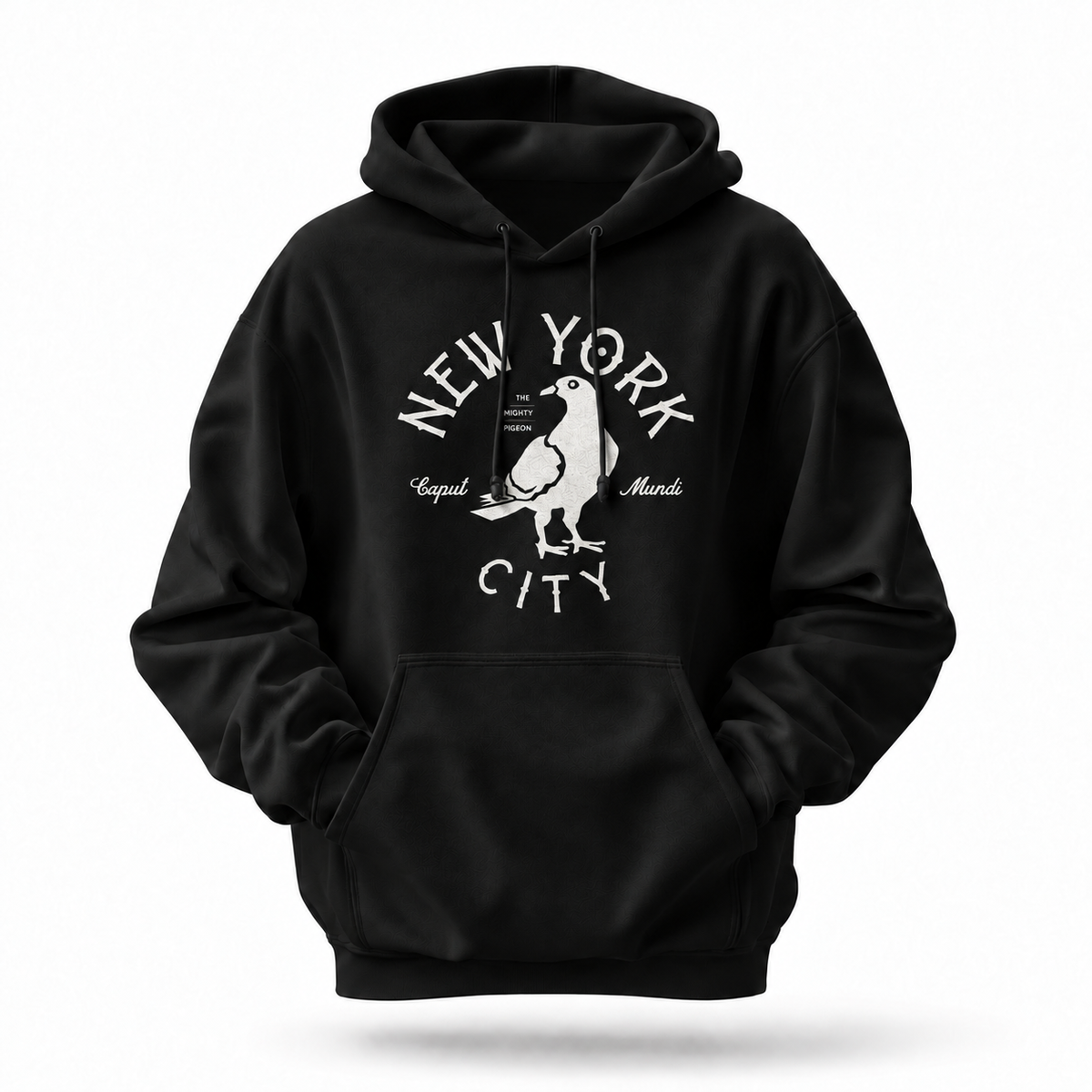 New York City The Mighty Pigeon Caput Mundi Hoodie