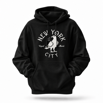 New York City The Mighty Pigeon Caput Mundi Hoodie