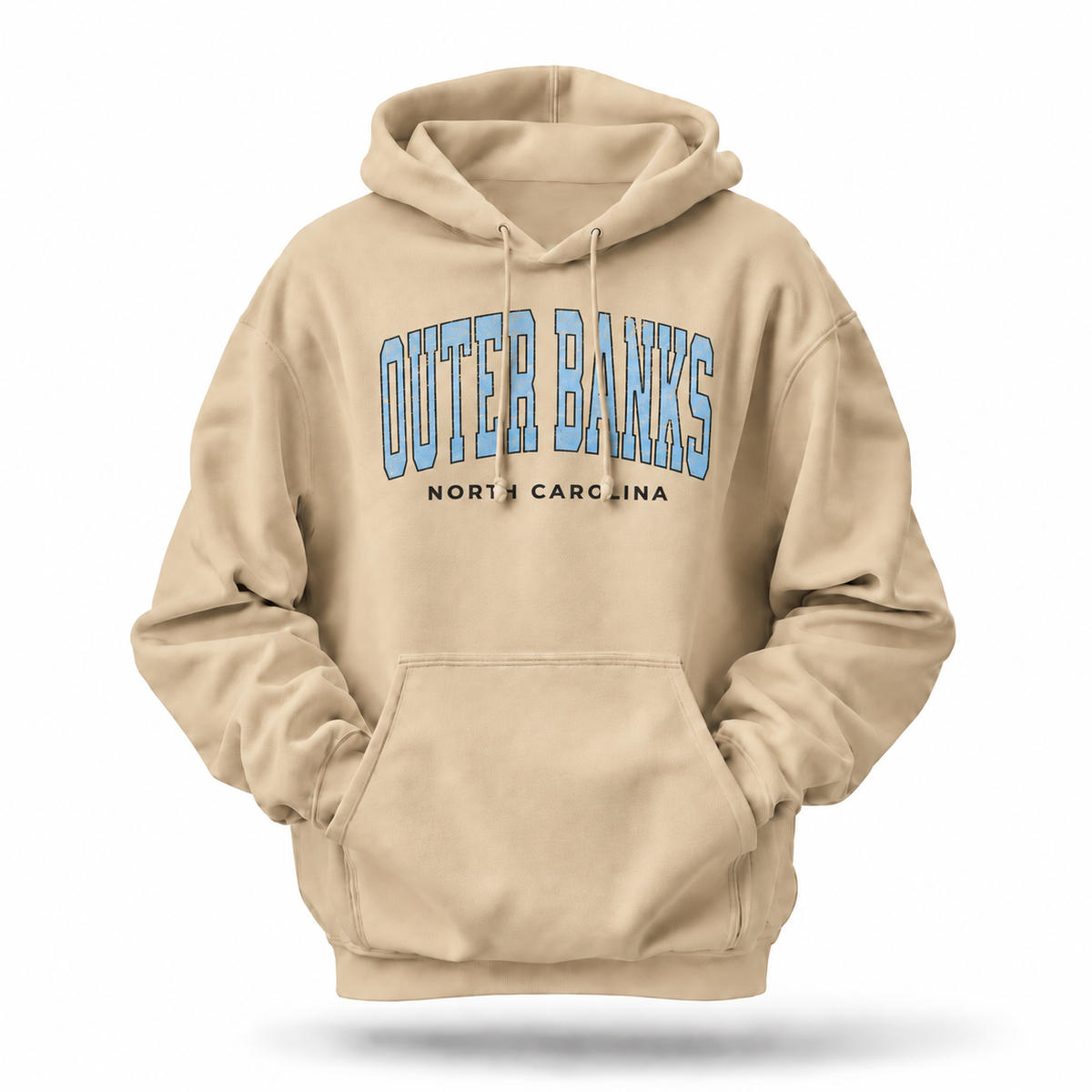 Outer Banks North Carolina Collegiate Arch Hoodie