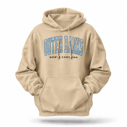 Outer Banks North Carolina Collegiate Arch Hoodie