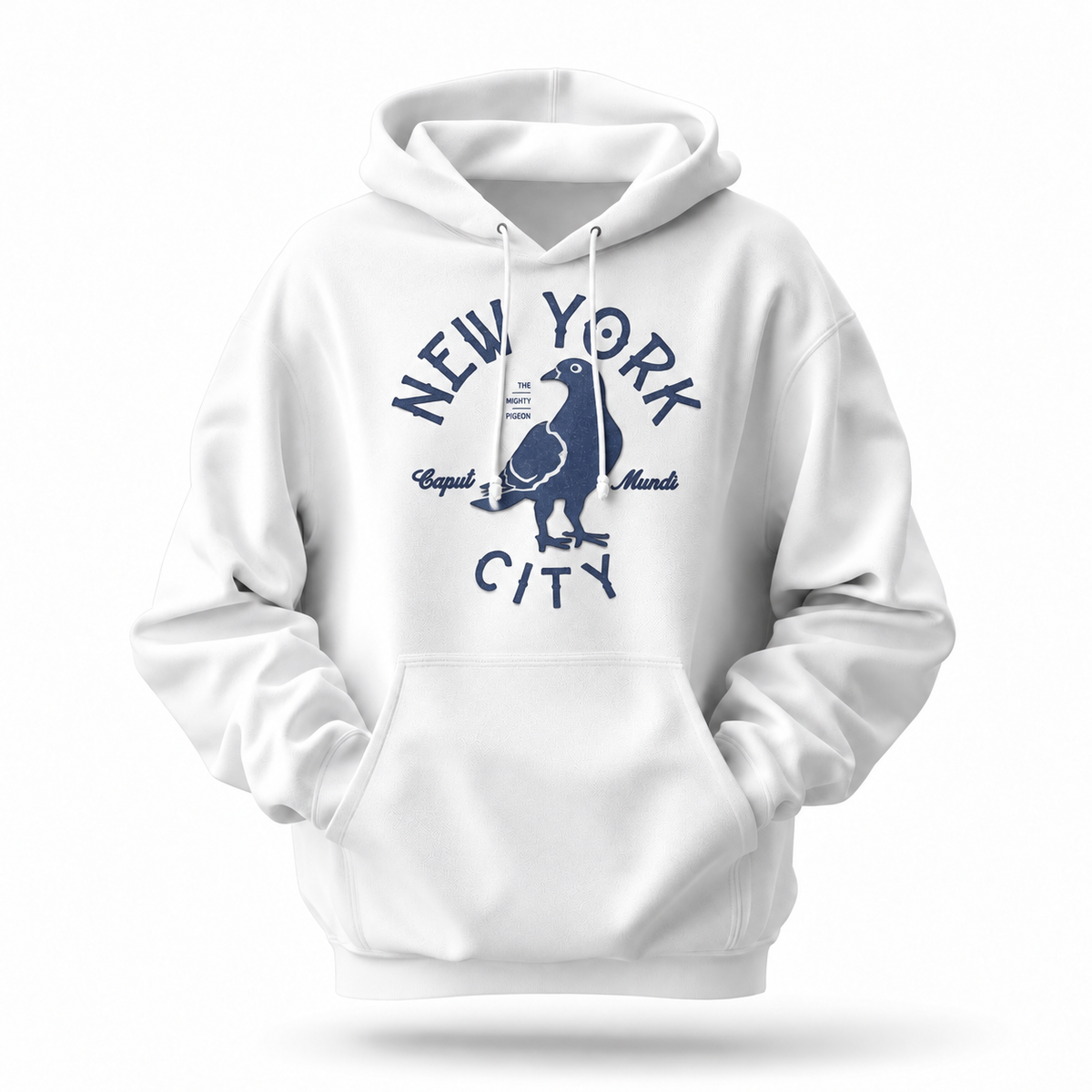 New York City The Mighty Pigeon Caput Mundi Hoodie