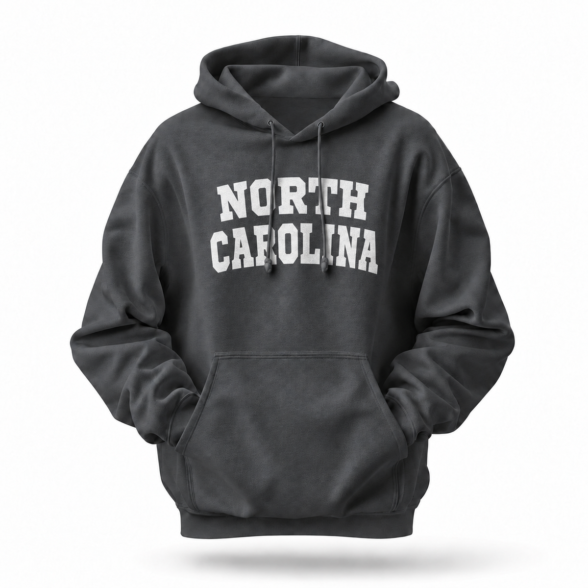 North Carolina Collegiate Arch Typography Hoodie