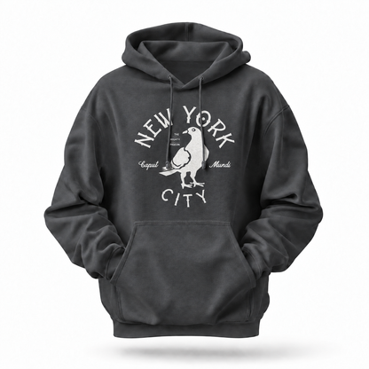 New York City The Mighty Pigeon Caput Mundi Hoodie