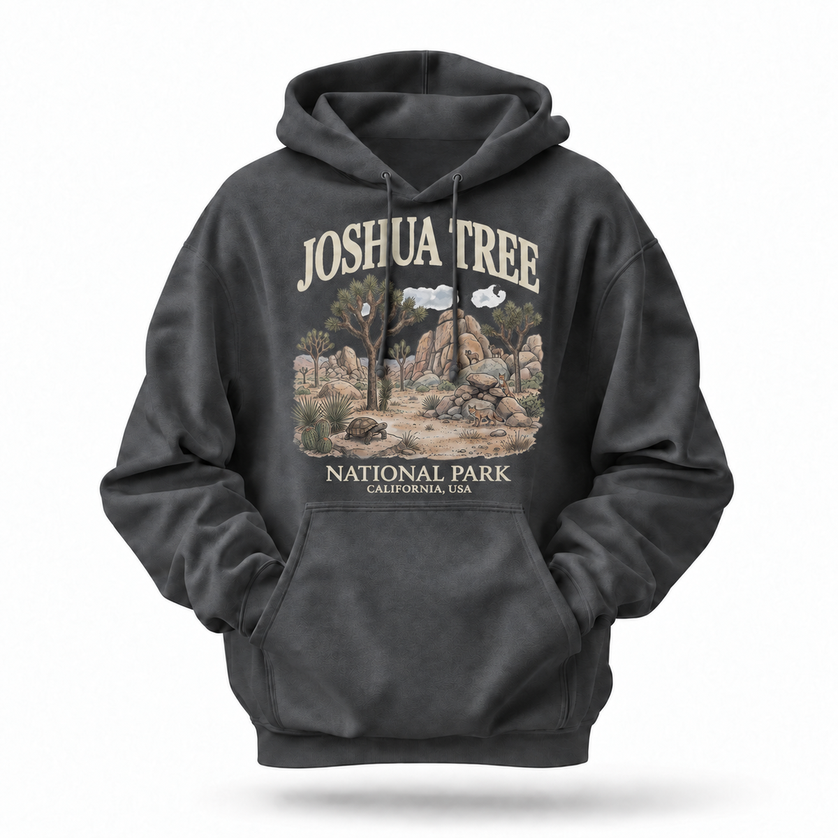 Joshua Tree National Park California Desert Vintage Hoodie