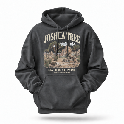 Joshua Tree National Park California Desert Vintage Hoodie