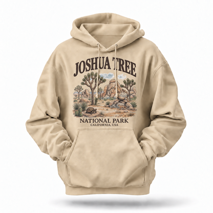 Joshua Tree National Park California Desert Vintage Hoodie
