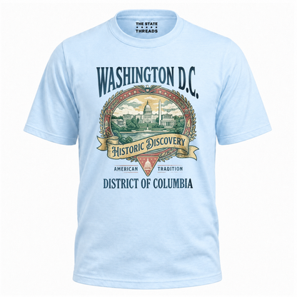 Washington DC Historic Discovery American Tradition Shirt